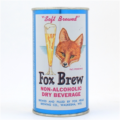 Fox Brew Non-Alcoholic Flat Top FOX HEAD 64-36