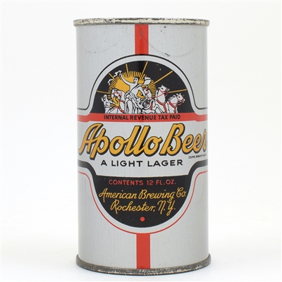 Apollo Beer Instructional Flat Top SILVER TOP EXAMPLE 31-35 USBCOI 40