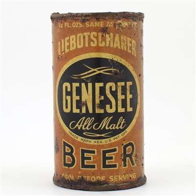 Genesee Liebotschaner Beer Long Opener Flat Top RARE 68-25 USBCOI 330