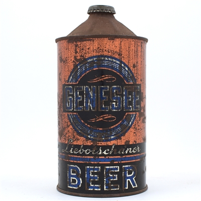 Genesee Liebotschaner Beer Quart Cone Top SCARCE 210-1