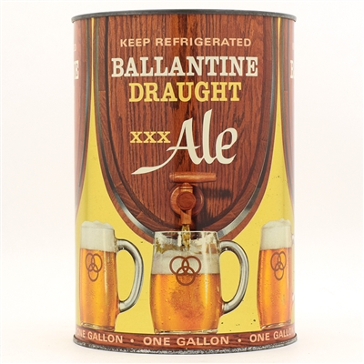 Ballantine Draught Ale Gallon SCARCE CLEAN 244-1