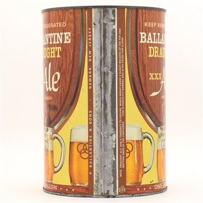 Ballantine Draught Ale Gallon SCARCE CLEAN 244-1