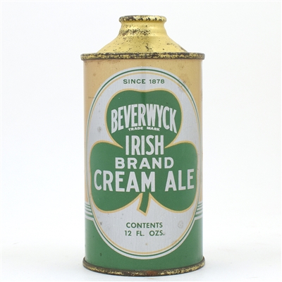 Beverwyck Irish Brand Ale Cone Top 152-4