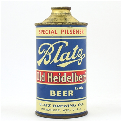 Blatz Beer Cone Top 153-15