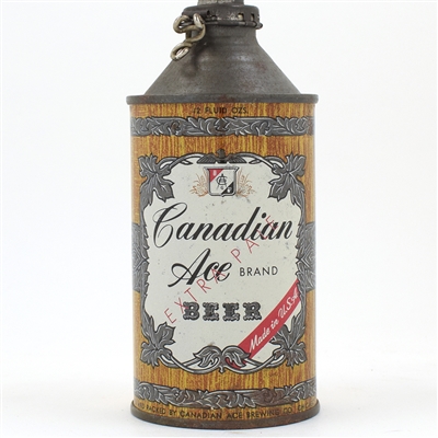 Canadian Ace Beer Cone Top Lighter NON-IRTP 156-13