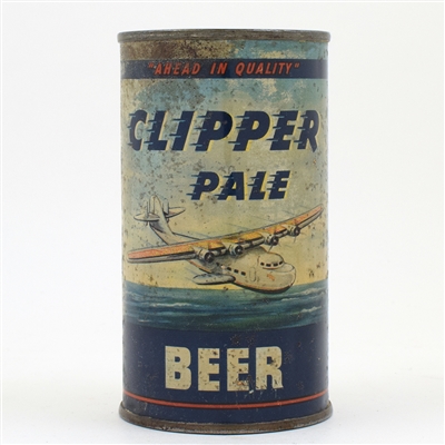 Clipper Beer Flat Top GRAPHIC SCARCE 49-34