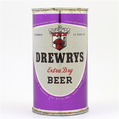 Drewrys Beer Sports Series Flat Top SOUTH BEND PURPLE-WHITE 56-20