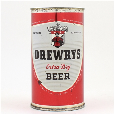 Drewrys Beer Sports Series Flat Top SOUTH BEND RED-WHITE 56-21