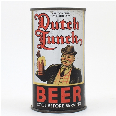 Dutch Lunch Beer Instructional Flat Top 57-26 USBCOI 208