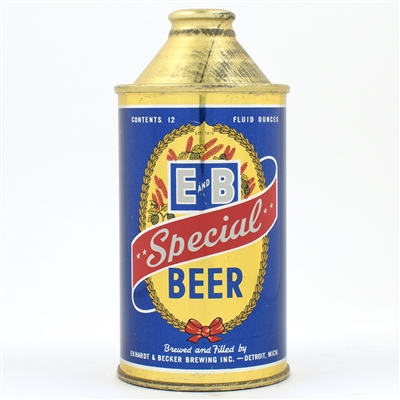E and B Special Beer Cone Top SHIMMERING 160-15