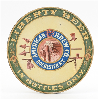 American Brewing Liberty Beer Pre-Prohibition Tip Tray