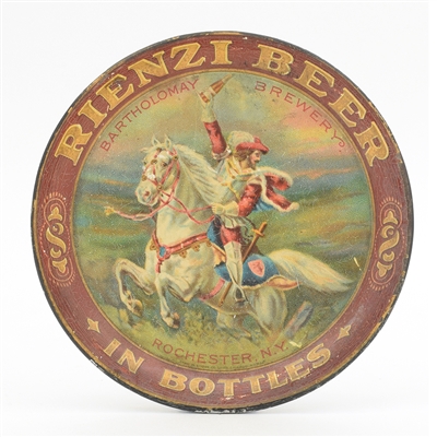 Rienzi Beer Pre-Prohibition Brown Tip Tray