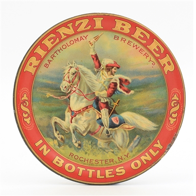 Rienzi Beer Pre-Prohibition Red Tip Tray