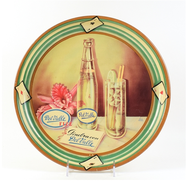 Del Valle Fizz 1930s Mexican Seltzer Tray