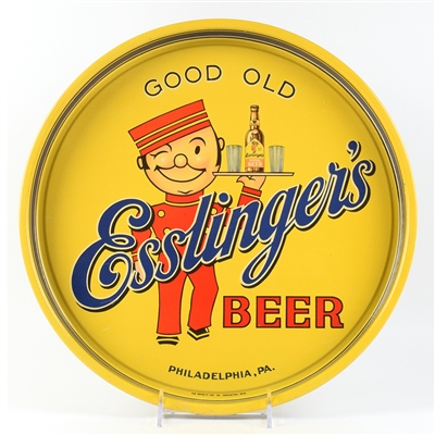 Esslingers Beer 1930s 14" REPEAL Serving Tray SCARCE