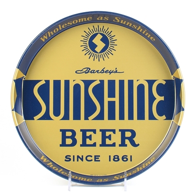 Sunshine Beer 1930s Serving Tray