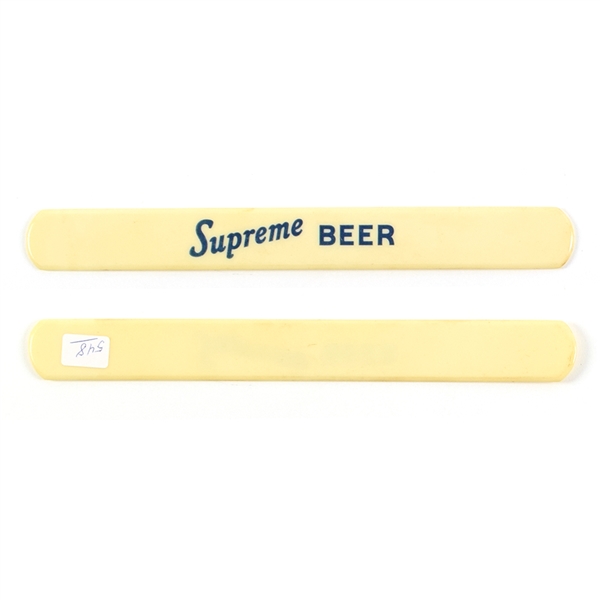 Supreme Beer 1930s Foam Scraper