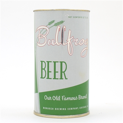 Bullfrog Beer Flat Top NEAR MINT 46-4