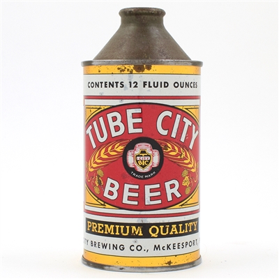 Tube City Beer Cone Top CLEAN 187-25