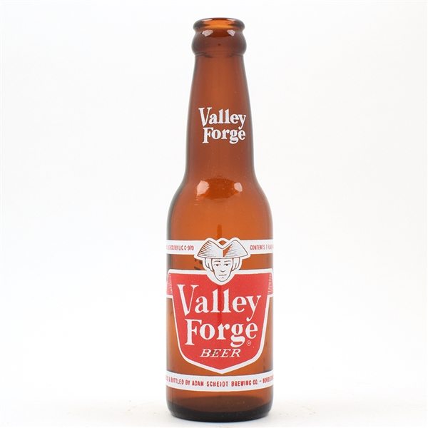 Valley Forge Beer 7 Ounce 2-sided 2-color ACL Bottle PROTOTYPE RARE