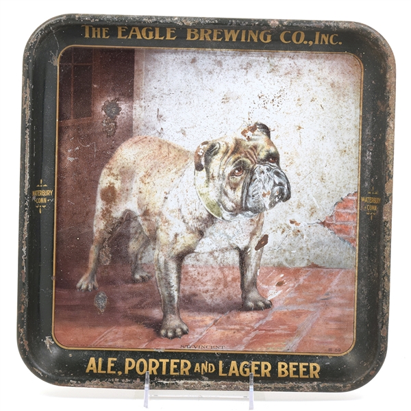 Eagle Brewing Co Connecticut Pre-Prohibition Serving Tray RARE