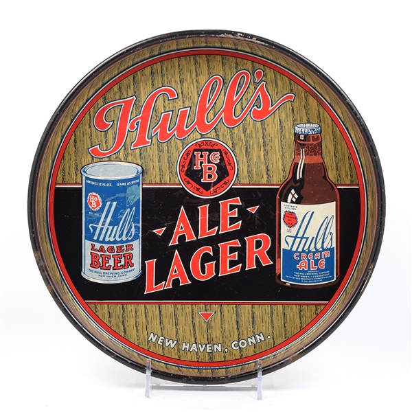 Hulls Ale-Lager 1930s Serving Tray