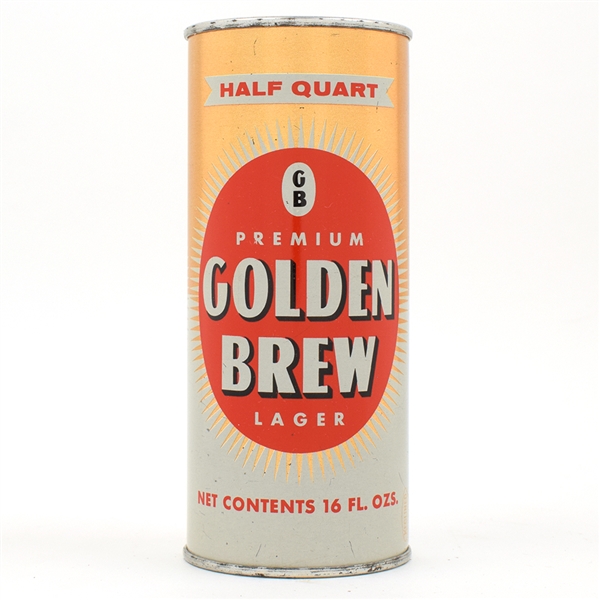 Golden Brew Beer 16 Ounce Flat Top 229-30