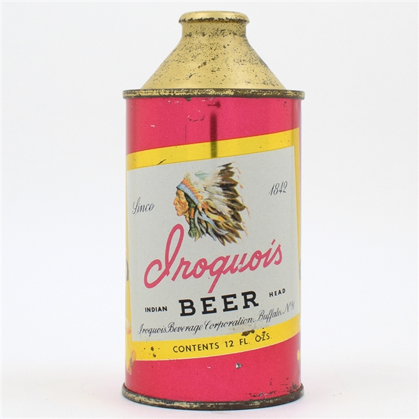 Iroquois Beer Cone Top CLEANER THAN MOST 170-12