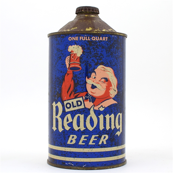 Old Reading Beer Quart Cone Top 216-6