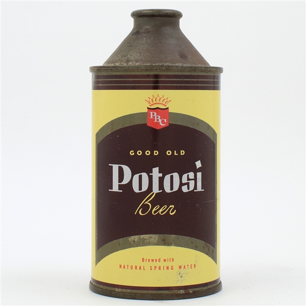 Potosi Beer Cone Top DNCMT 4 PERCENT 179-25