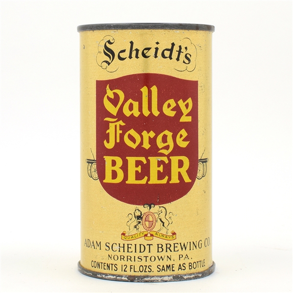 Valley Forge Beer Instructional Flat Top 142-39 USBCOI 840