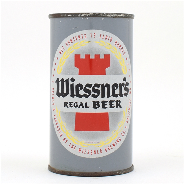 Wiessners Beer Flat Top 146-4