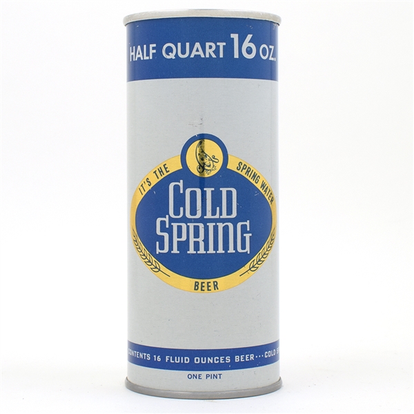 Cold Spring Beer 16 Ounce Pull Tab 147-13