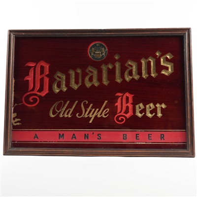 Bavarian Old Style MANS Beer ROG Sign