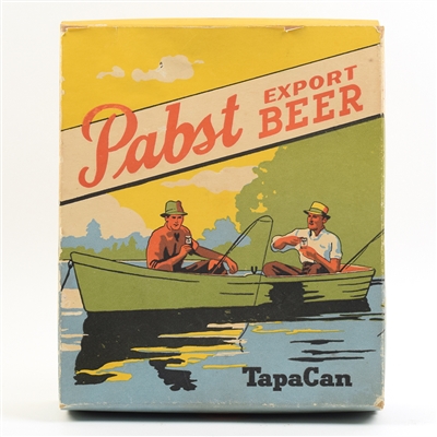 Pabst Export Beer 1930s Cardboard 6-Pack Box