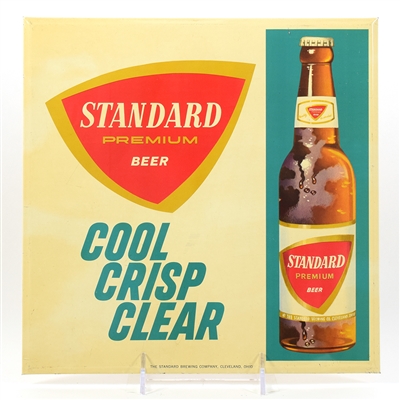 Standard Beer 1950s Tin Sign