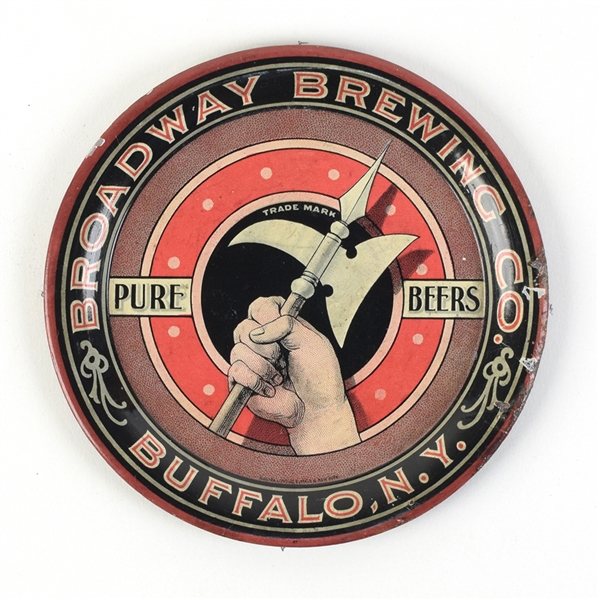 Broadway Brewing Co Pre-Prohibition Tip Tray SHARP