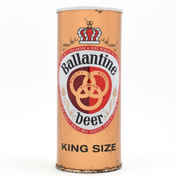 Ballantine Beer 16 Ounce Zip Top 138-26