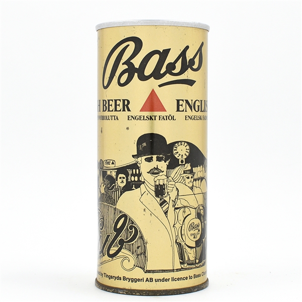 Bass Beer 16 Ounce Swedish Pull Tab