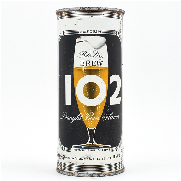 Brew 102 Beer 16 Ounce Flat Top 225-32