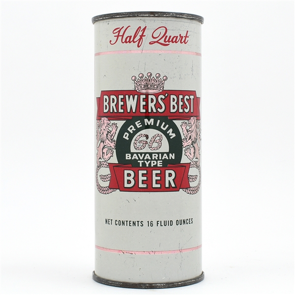 Brewers Best Beer 16 Ounce Flat Top PINK TRIM MAIER 226-5