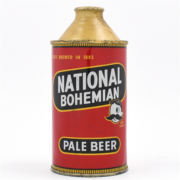 National Bohemian Beer Cone Top NON-IRTP 175-8