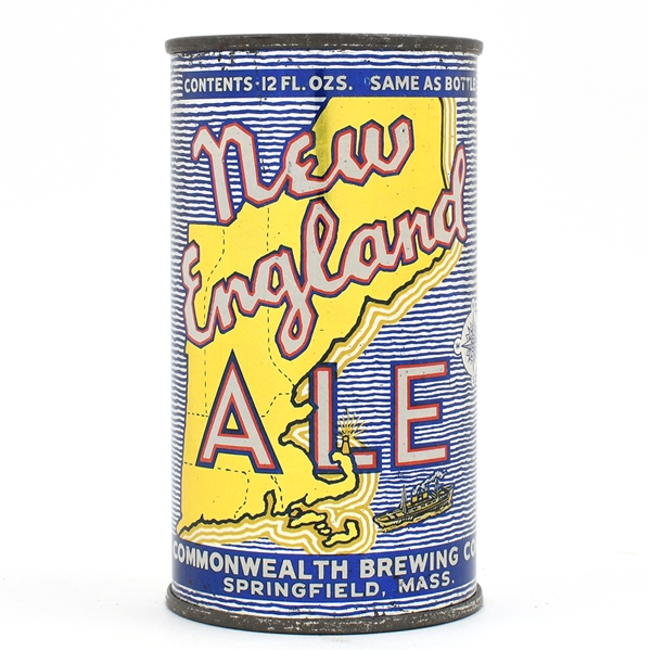 New England Ale Instructional Flat Top RARE TOP EXAMPLE 103-6 USBCOI 574