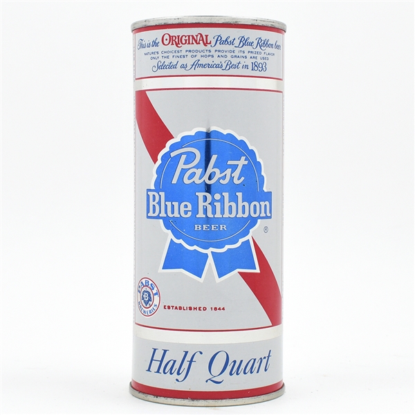 Pabst Blue Ribbon 16 Ounce Flat Top MILW TAPACAN BANK BOTTOM 233-28