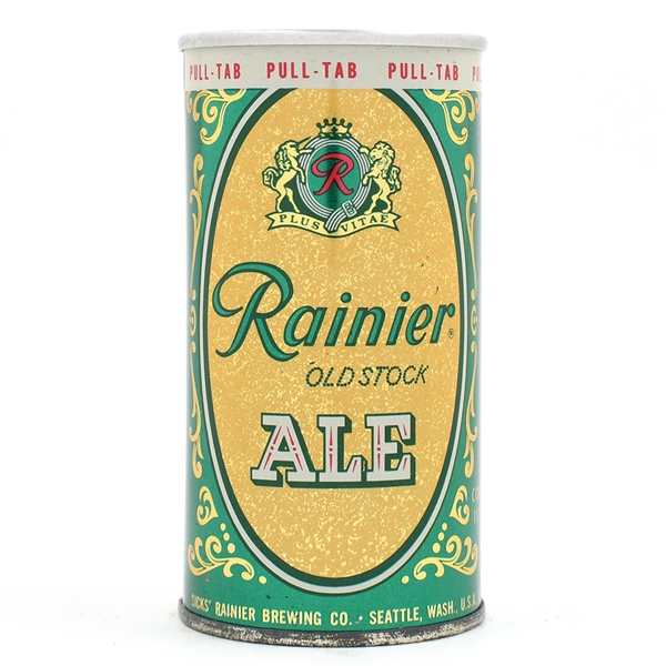 Rainier Ale 11 Ounce Zip Top PULL TAB PROMO 111-22