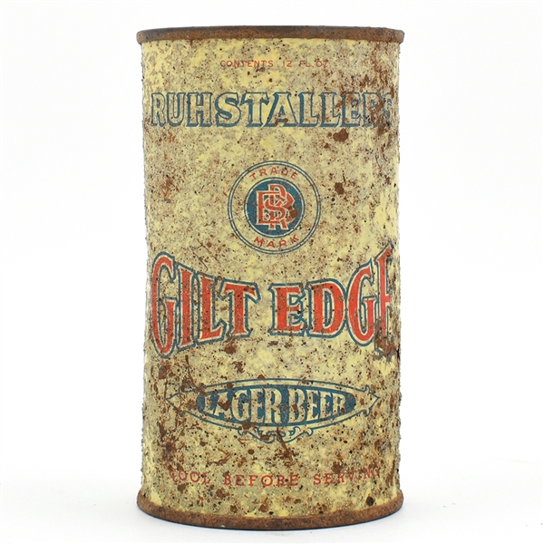 Ruhstallers Gilt Edge Beer Instructional Flat Top 69-30 USBCOI 336