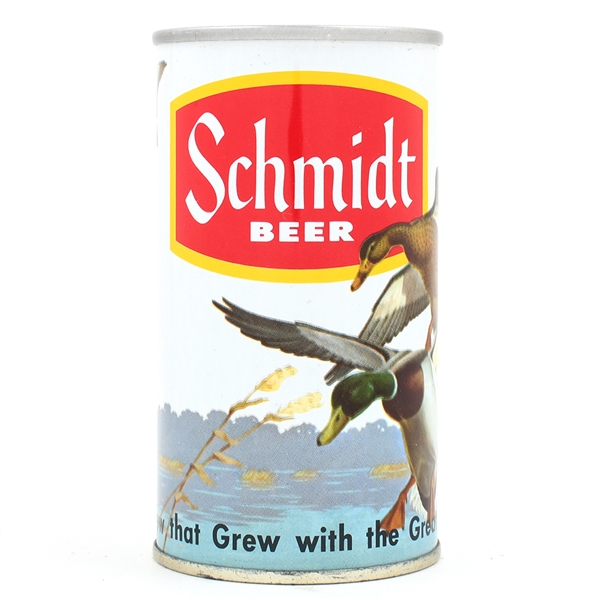 Schmidt Beer Scenic Set 3 Fan Tab AMERICAN NO ZIP MALLARDS 3-14