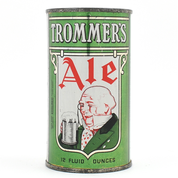 Trommers Ale Flat Top RARE THIS CLEAN 139-25