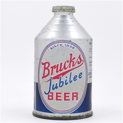Brucks Jubilee Beer Crowntainer 86 YEARS 86-22