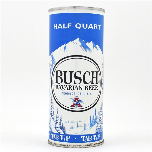 Busch Beer 16 Ounce Zip Top TAMPA UNLISTED